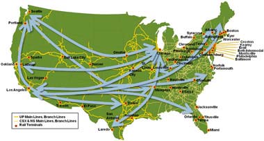 Rail Transportation Locations